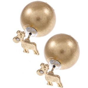 ❄Reindeer Double Sided Earrings
